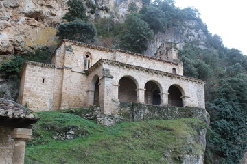 ermita de santa maria de la hoz,tobera,frias,las merindades,burgos,españa