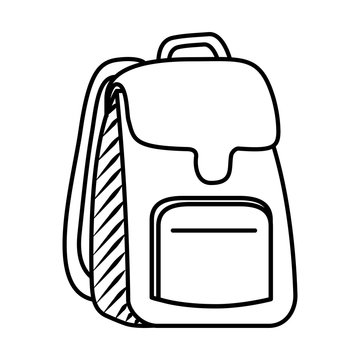 recommend clip art: school backpack doodle