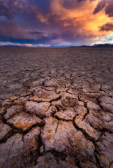 cracked earth desert