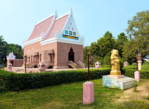 Wat Thai Buddhist Temple at Saranath, Varanasi, India