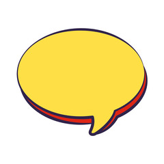 speech bubble white background