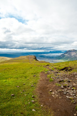 Wandern im Nationalpark, Skaftafell auf Island