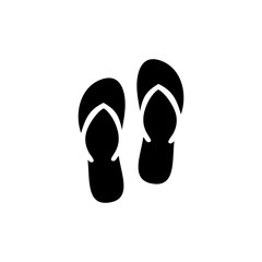 black slippers logo