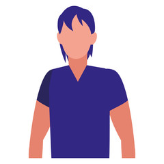 Fototapeta premium Avatar man design