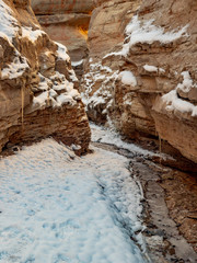 Frozen Slot Canyon 1