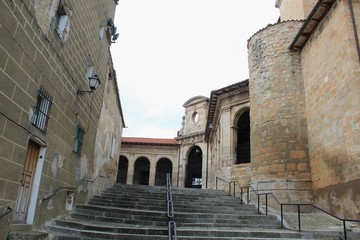 parroquia de santa cruz,medina de pomar,las merindades,burgos,castilla y leon,espa&ntilde;a