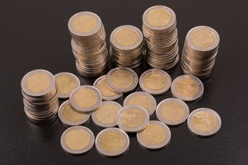 euro coins