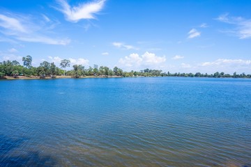 “Srah Srang” reservoir for king in past at Angkor