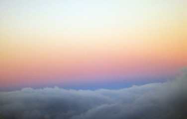 Obraz premium sunset in the mountains