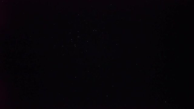 Tokyo,Japan-December 29, 2018: (Live Action) Praesepe, also known as Messier 44 (M44) or the Beehive Cluster observed in Tokyo at 4AM