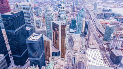 Downtown Toronto From Above