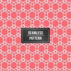 Obraz premium Geometric pattern background. Abstract pattern pink background