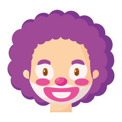 circus clown funny character