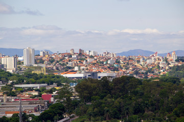 Fototapeta na wymiar Freedom neighborhood in Belo Horizonte - Minas Gerais