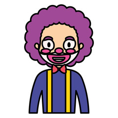 circus clown funny character