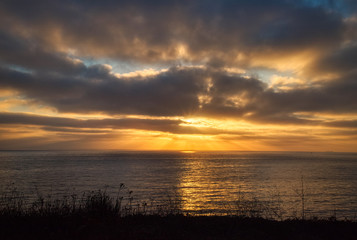 Dramatic Coastal Sunset from Rancho Palos Verdes