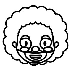circus clown funny character