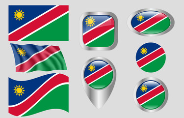 Flag of Namibia