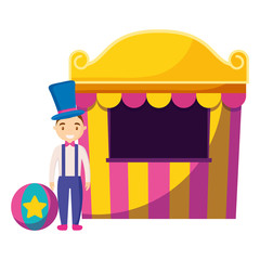 carnival kiosk entertainment icon