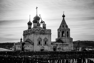  The Church of the Assumption of the Blessed Virgin in the village of Kalinino (former Monastery)...
