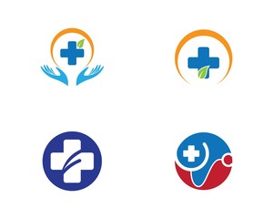Medical logo template illustration