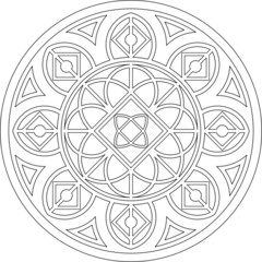 Amiens, West, France, rose window