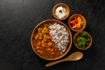 カレーライス　Curry and rice