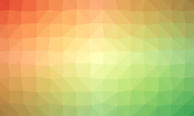 Fototapeta na wymiar Colorful swirl rainbow polygon background or vector frame - Vector