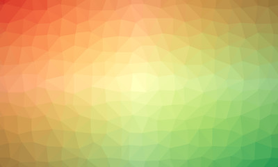 Naklejka premium Colorful swirl rainbow polygon background or vector frame - Vector