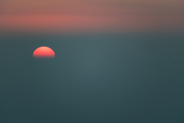 Sunset closeup