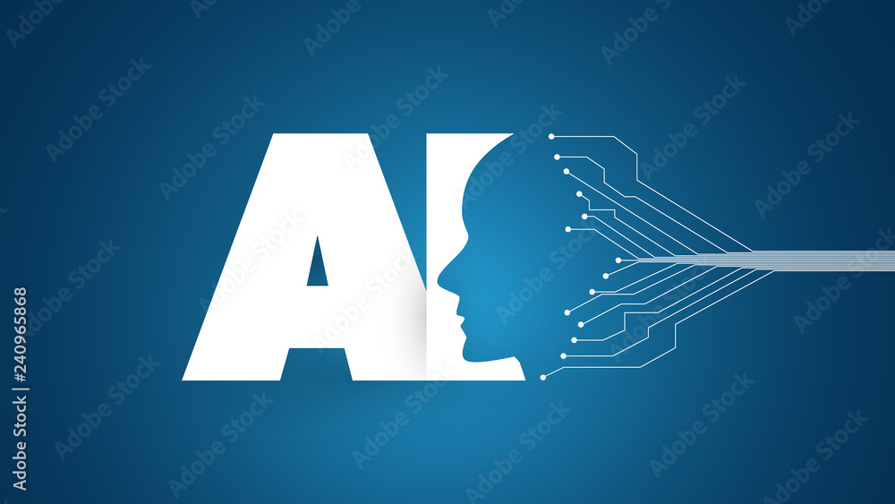 Poster modern style cloud computing, global ai assistance, automated support, digital aid, deep learning an