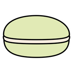 sweet candy isolated icon