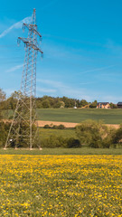 Smartphone HD wallpaper of beautiful view near Arnstorf - Bavaria - Germany