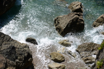 Küste an der Crozon-Halbinsel, Bretagne