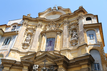Santa Maria Maddalena Church in Rome, Italy