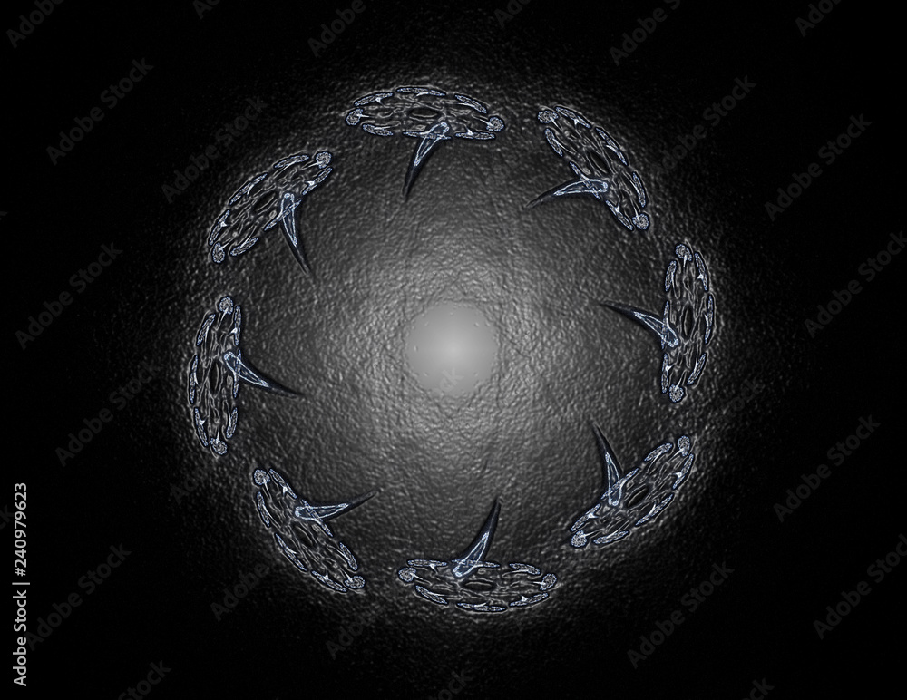 Poster the colors in the series, fancy paint. background consists of fractal color texture and is suitable 