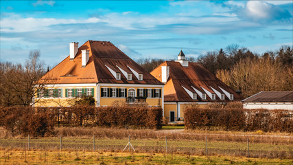 Beautiful view near Gut Altholz-Plattling-Bavaria-Germany