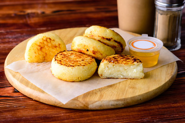 cottage cheese cheesecakes for breakfast