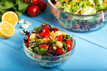 fresh vegetable salad