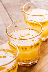Passion fruit drinks