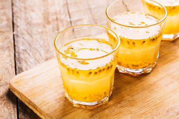 Passion fruit drinks