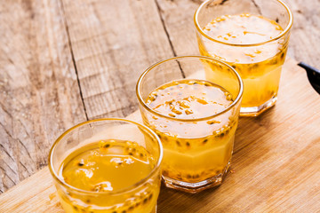 Passion fruit drinks