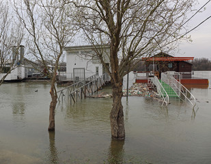 Fototapeta na wymiar River Floods