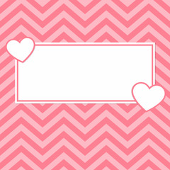 Valentine Day Pink Hearts Geometric Seamless Background , Pattern , Texture for rapping paper , cards , invitation , baners and decoration . Useful new year , wedding , christmas and marriage designs 