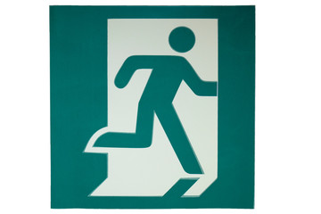 emergency exit sign