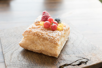 Tasty pastry for breakfast