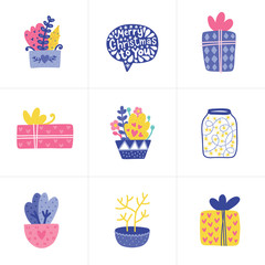 Doodles Christmas elements