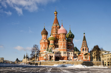 Moscow.St Vasil,s cathedral