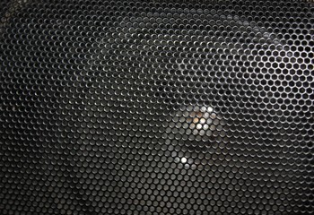 speaker, protective mesh