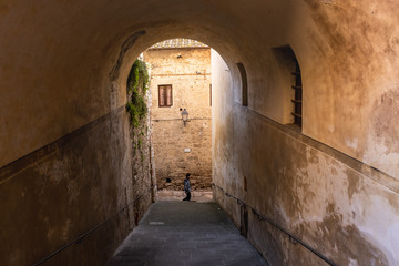 Fototapeta na wymiar Colle Valdelsa, Siena, Tuscany - Italy